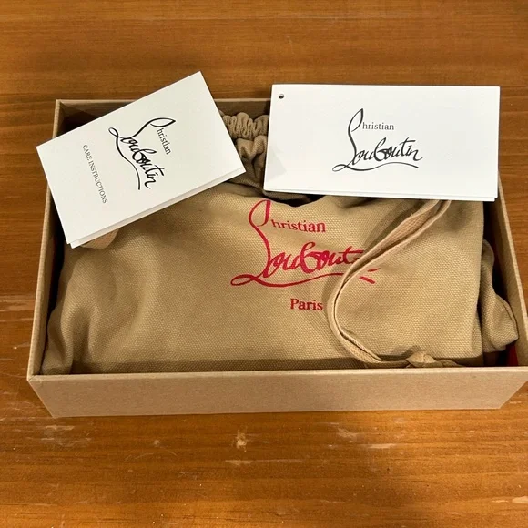 Christian Louboutin python wallet